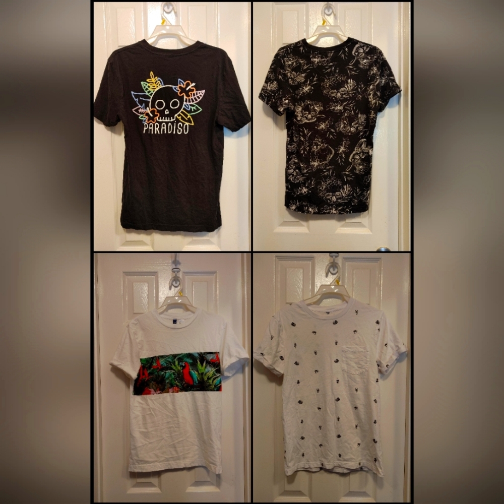 H&M Graphic T shirt Mens XS